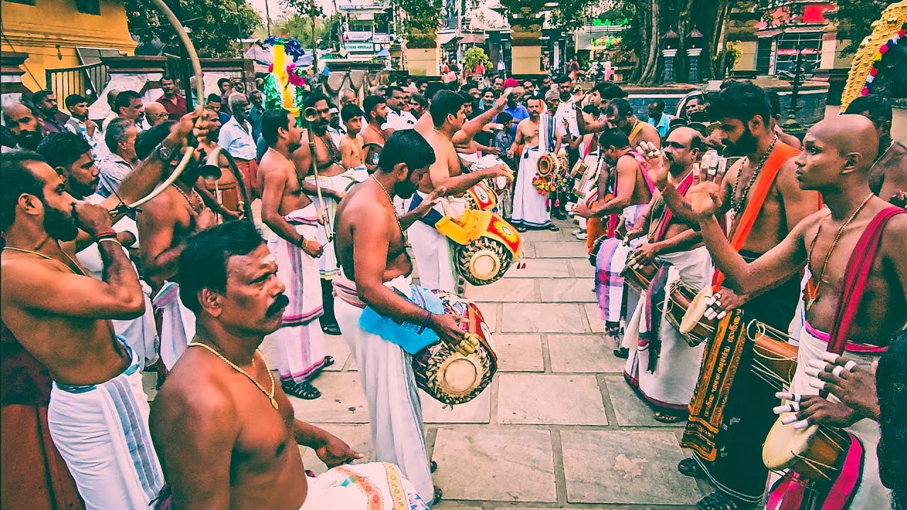Panchavadhyam (പഞ്ചവാദ്യം)at Pazhayannur bhagavathy Temple