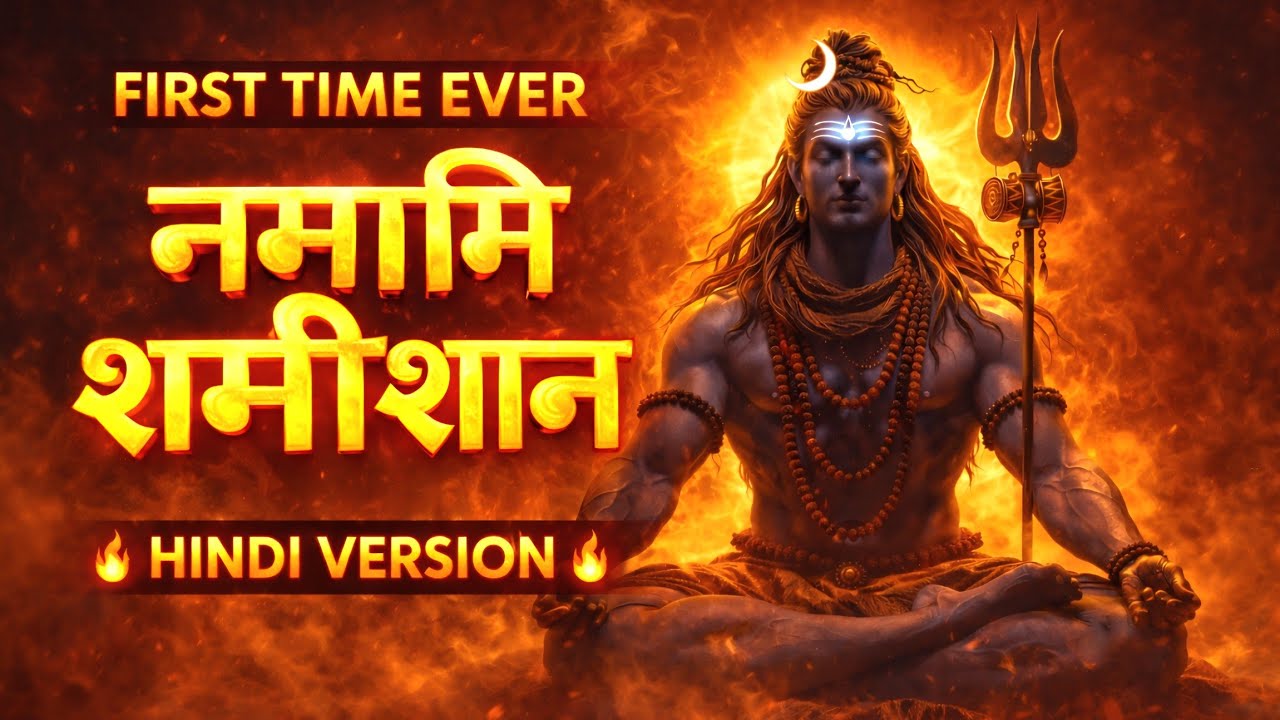 Namami Shamishaan (Hindi version) | यह मंत्र क्यों है इतना शक्तिशाली? जानिए असली मतलब 🔱 ⚡️