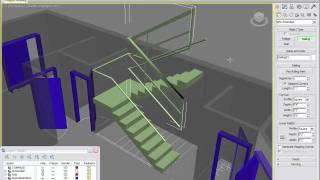 Working with AEC Objects in 3ds Max - Part 2 - Architectural Components