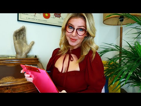 ASMR THE PSYCHOLOGIST | Asking You Questions, Personal Attention, Soft Spoken