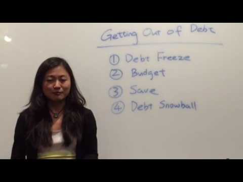 4 Simple Steps to Help You Get Out Of Debt - YouTube