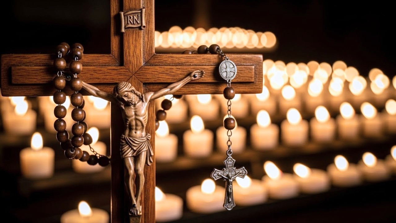 This Rosary Calms the Mind and Ends the Night Anxiety | Gregorian Chant