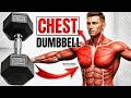 Best Chest Home Workout (Dumbbells Only)💪| How To Build Bigger 3D Chest Using Dumbbells Only?!