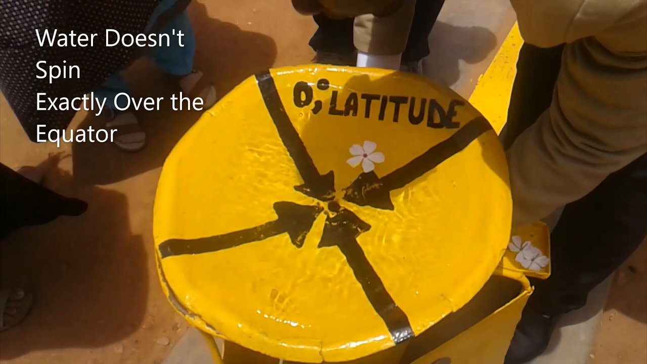 uganda equator Line water experiment spin direction and gravity | SMR Travel