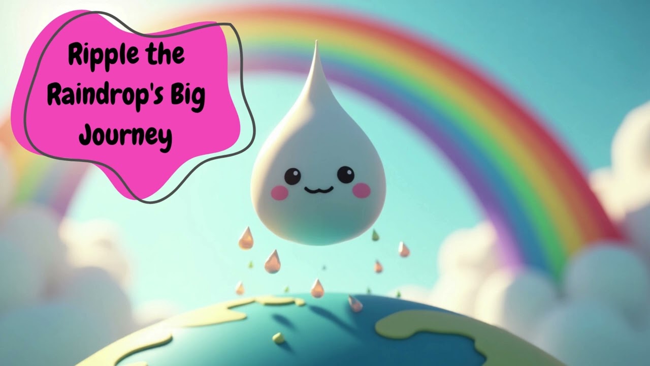 Ripple the Raindrop's Big Journey | Bedtime Story | Moral story | FULL AUDIOBOOK