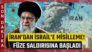 #SONDAKİKA | İran'dan İsrail'e Misilleme! Füze Saldırısına Başladı - TGRT Haber