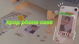 diy kpop phone case?|minimal aesthetic + cute