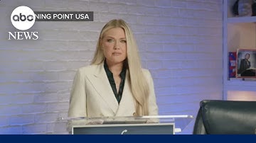 LIVE: Erika Kirk delivers remarks on husband