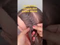 Boxing braid hairstyle slow motion tutorial.  -0825