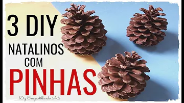 O que se pode fazer com pinhas?