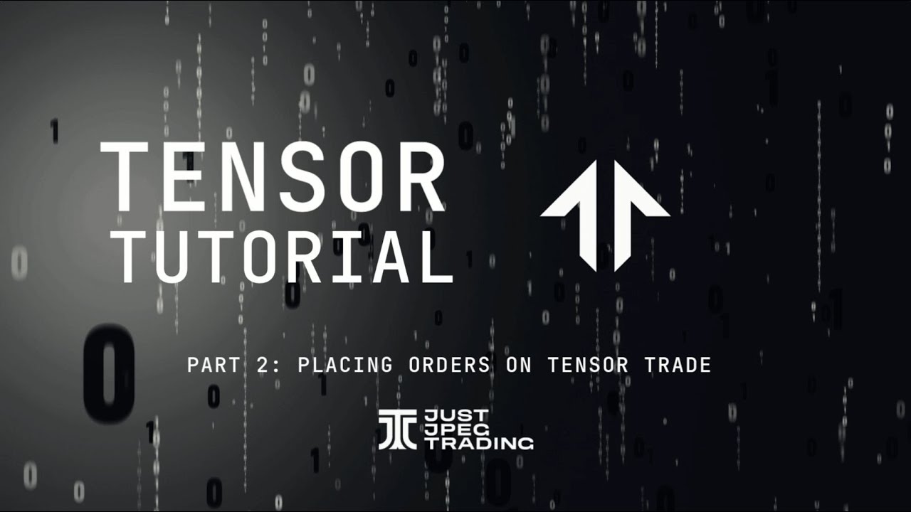 Part 2: Placing Orders on Tensor Trade 📈🏎