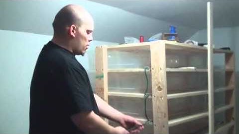 How to setup your snake rack with flex watt heat tape