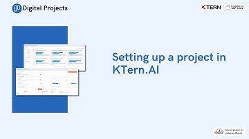 Setting up a project in KTern.AI - Digital Project