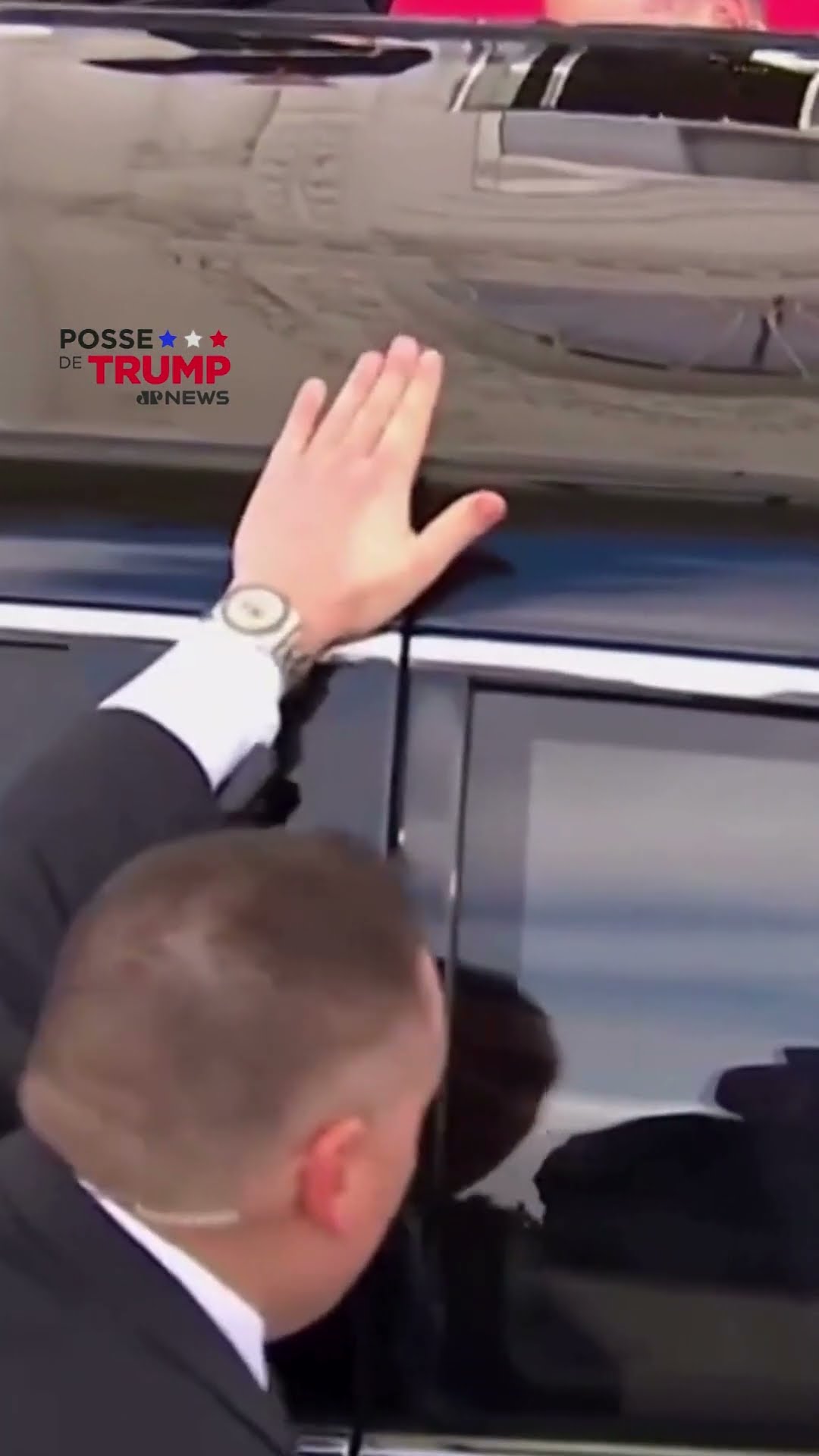 Transição de poder: Trump e Biden saem da Casa Branca e seguem para o Capitólio #Shorts
