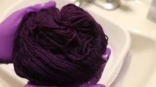 Dyepot Weekly #12 - Dyeing Acrylic and Wool Yarns with Rit DyeMore Synthetic Fiber Dye