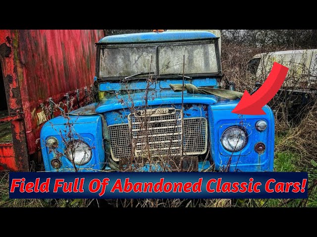 How Did These Rare Cars End Up Like This? Huge Collection Of Rare Cars Left Abandoned u0026 Rotting! class=