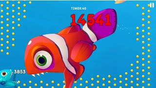 Hungry fish 🐟🐟🐠🐠 #fishdomminigame #minigame screenshot 1