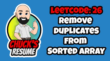 Leetcode 26 - Remove Duplicates from Sorted Array JavaScript