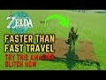 Stop fast traveling now best glitch in zelda tears of the kingdom