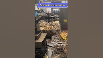 Automatic hot forging press machine for brass valves #forging #forgingmachine #machine
