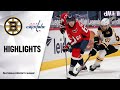 Bruins @ Capitals 5/11/21 | NHL Highlights