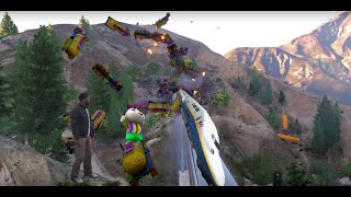 GTA5 | BULLET TRAIN BRAKE FAILURE |