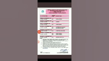 CBSE Class 10 datesheet released term 1 datesheet class 10 and 12 #shorts  #cbse #term1