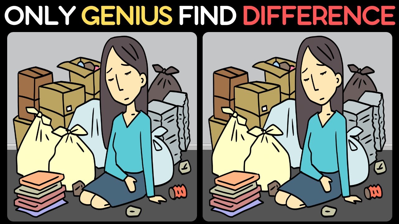 Spot The Difference : Only Genius Can Find - YouTube