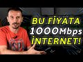 Türk internetinde devrim | Evde 1Gbps interneti test ettim!