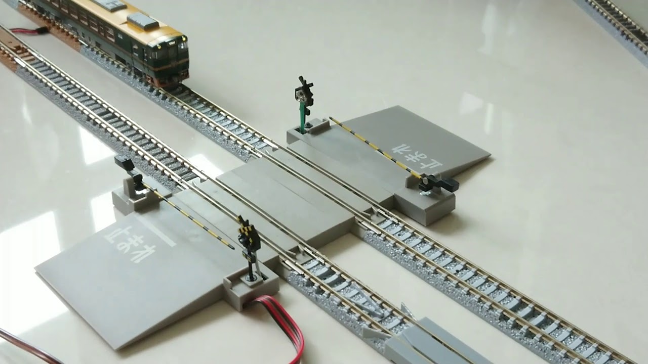 TOMIX 5031 Automatic Crossing System For Single Track Nゲージ 踏切