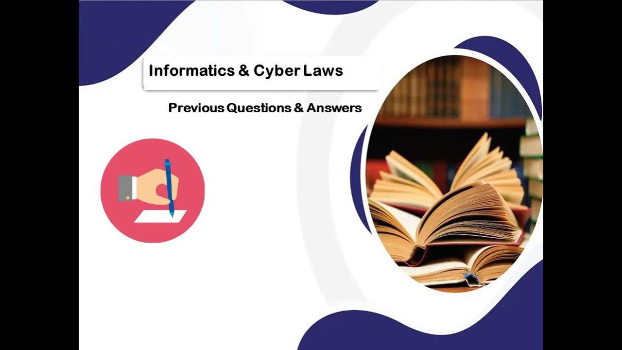 Kerala University Informatics & Cyber Laws Previous Question