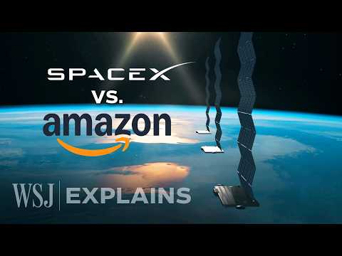 Amazon vs. SpaceX: La batalla por el dominio del internet satelital de órbita baja