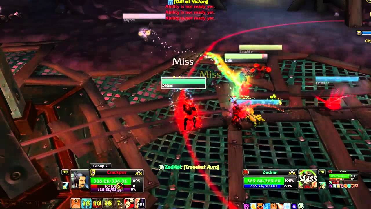 Crackpot 1 - LVL 90 ARMS WARRIOR PVP 5.0.5 (Mists of Pandaria)