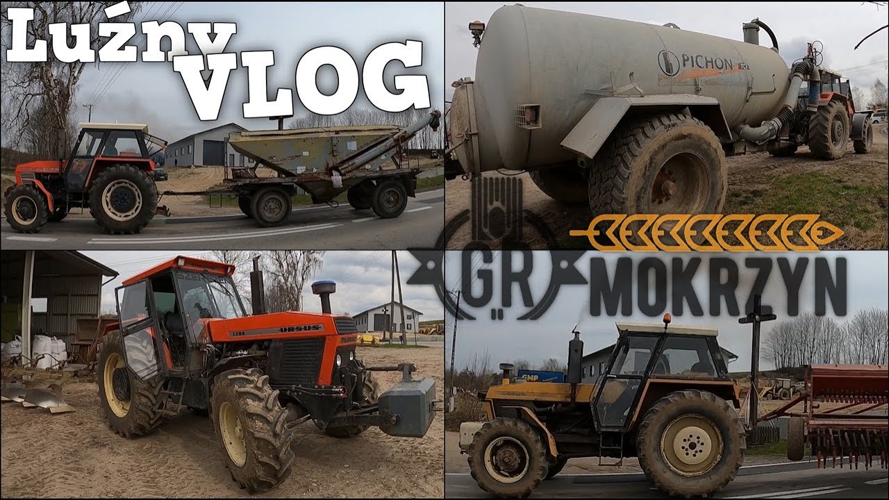 Luźny VLOG w GR Mokrzyn - Robota na placu, Załadunek Nasion, Orka