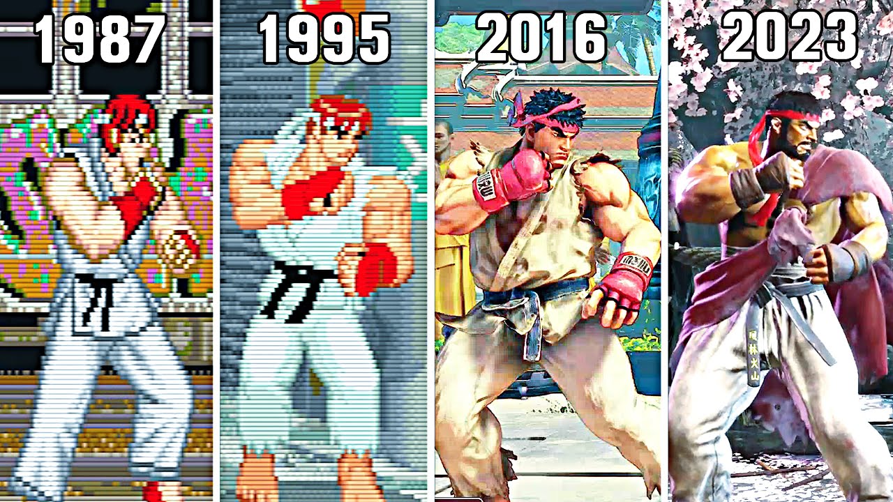 RYU evolution Street Fighter - Street Fighter 6 