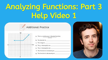 Analyzing Functions: Part 3 Help Video 1 - Algebra for Teens!
