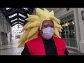 SSJ3 Xeno Goku Cosplay Led Wig