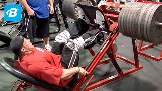 Jay Cutler's High-Volume Olympia Leg Workout | 2010 Road to the Olympia