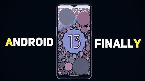 Finally Android 13 is here - New Platlogo 😯🔥 | Android 13 Beta 3.3