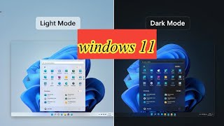 Does Windows 11 have dark mode? How do I activate dark mode?