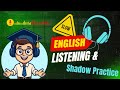 "Speak English Naturally | Slow Listening & Shadowing Practice for Beginners | Mr. English Podcast"