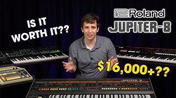 Vintage: Worth It? Roland Jupiter-8, the $16k+ King of Analog Poly Synths (vs Jupiter X & System 8)!