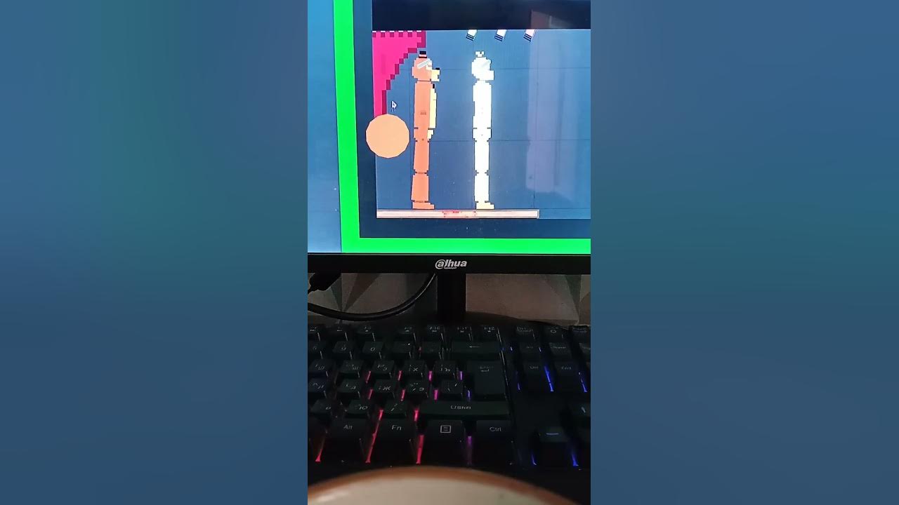 человечек робот 28 серия игра 🎮 в мишка Фредди - YouTube