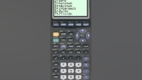 Two Points of Intersection on the TI-83-84