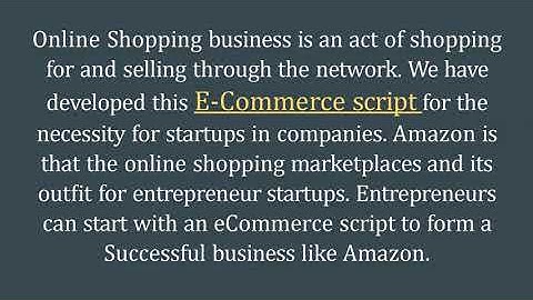 AMAZON CLONE SCRIPT - ScriptStore