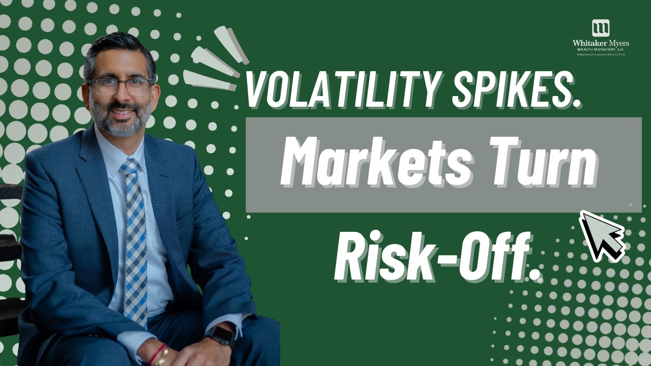 Stocks Fall as Volatility Spikes | Dow Drops 2.9%, VIX Surges & Markets Shift to Risk-Off