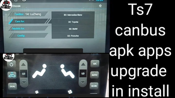 Ts7 Android car stereo canbus setting download apk apps install