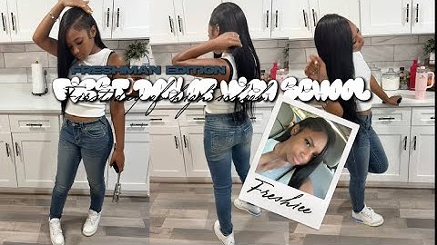 GRWM FOR MY FIRST DAY OF SCHOOL! *freshman year*