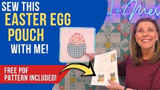 DIY Easter Egg Pouches with Free Pattern | Sewing Tutorial
