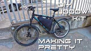 1000W DIY eBike Build - Finalizing the Build and Tidying Up the Frame